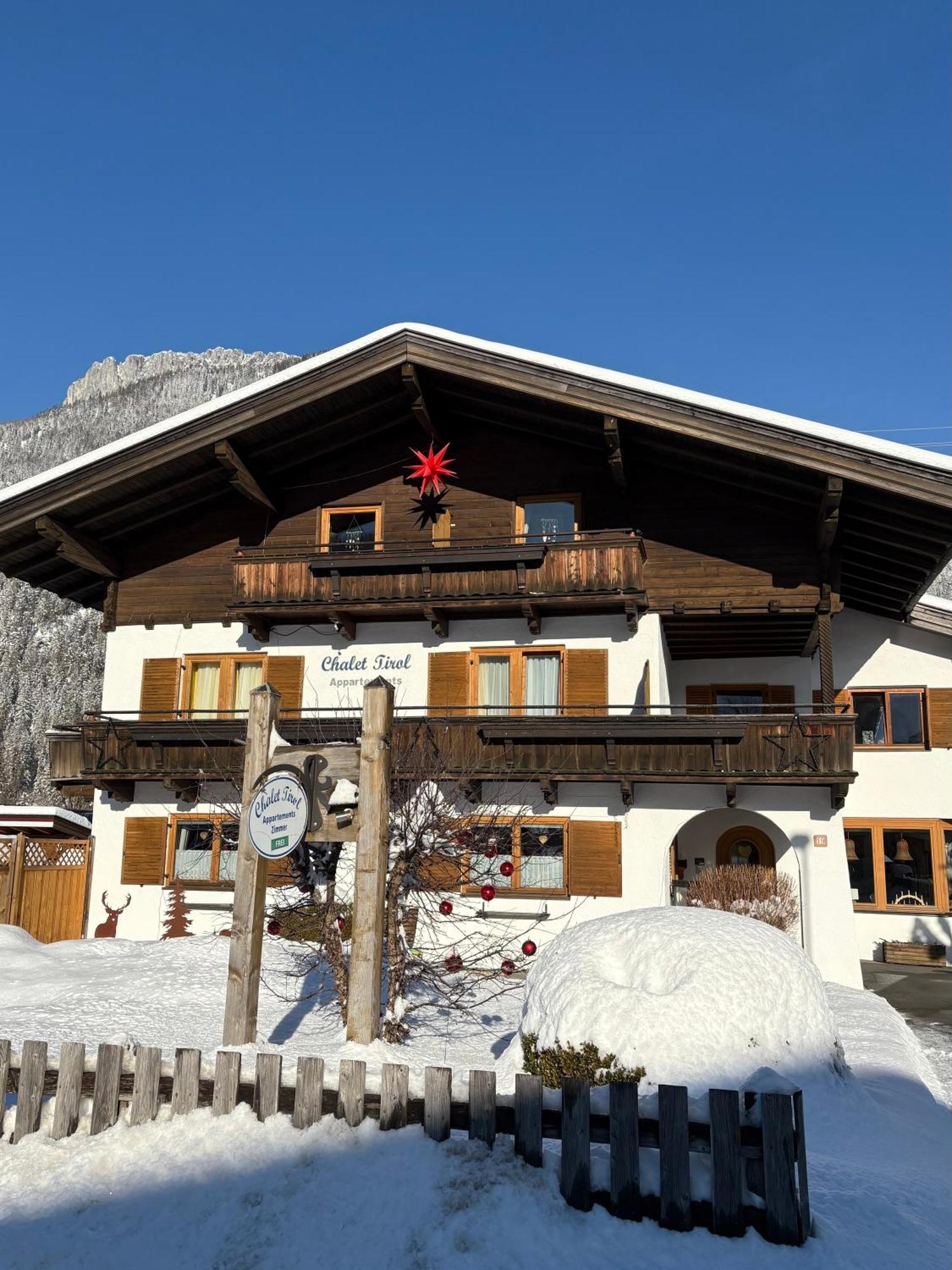Chalet Tirol Waidring Exterior foto